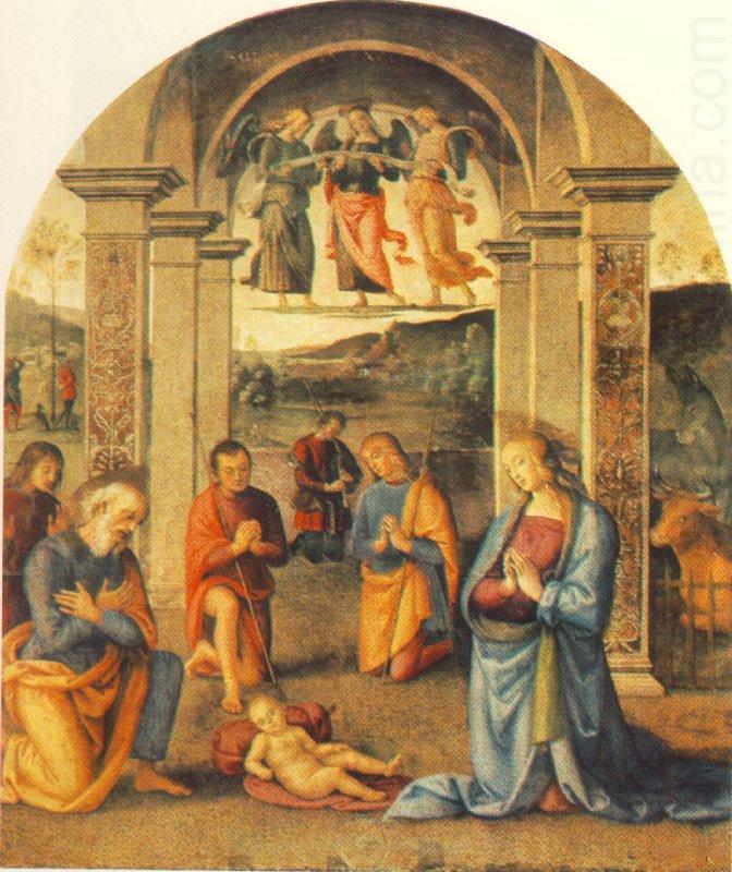 The Presepio, PERUGINO, Pietro